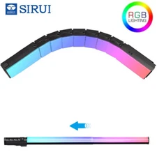 SIRUI B25R RGB Led Video Light Panel Bendable Photography Light 2700K-8500K APP 