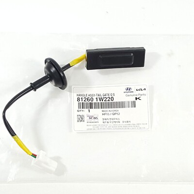 Genuine 812601W220 Rear Trunk Lid Lock Release Handle For Kia