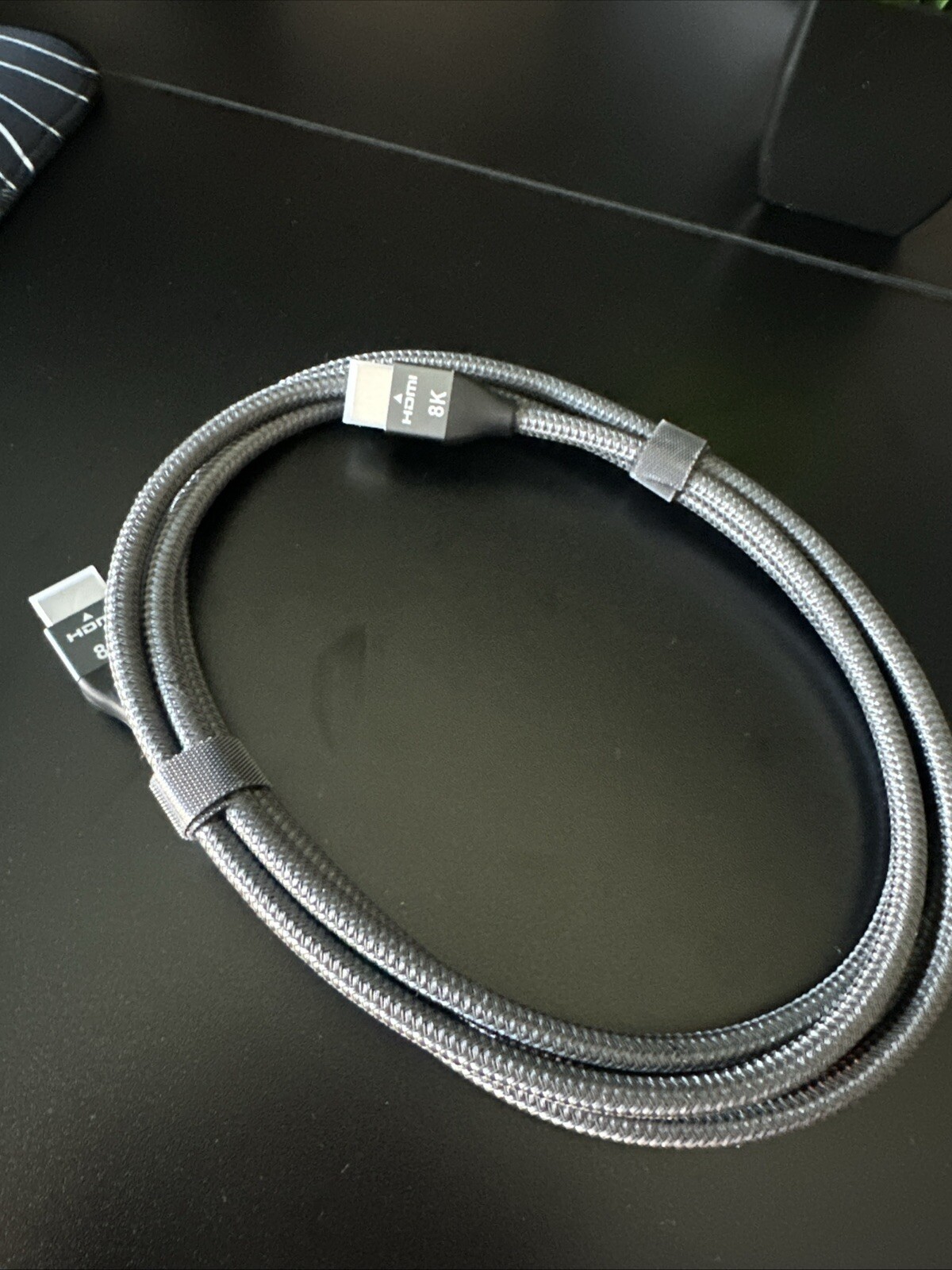 8K Ultra HD HDMI Cable 6 Feet for High-Speed 4K 120Hz HDR-image