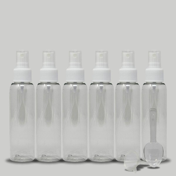 Flaschen Mit ZerstäUber Set 6X100Ml DosierlöFfel Trichter-image