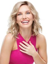 Scarlett Petite Wig by Jon Renau, All Colors, Wavy/Curly Medium Lace Front Wig