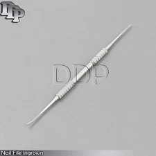 Nail File Scaler Ingrowing Podiatrist Double Ended Nail Care Hand Tools