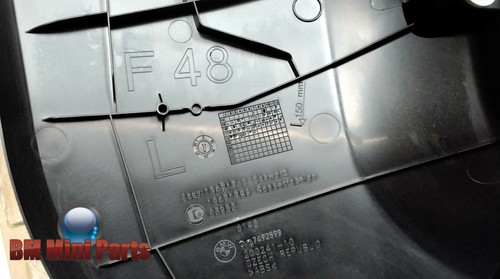 BMW Lateral Trim Panel Left SCHWARZ RHD 51437492601 - Picture 3 of 6