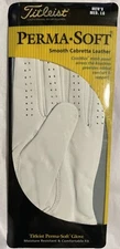 Titleist Perma-Soft Cabretta Leather Golf Gloves Men's Left Hand Med-Large 2005