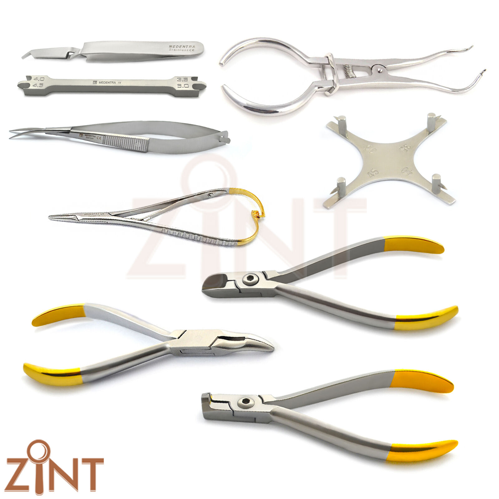Professional Dental Pliers Noyes Scissor Curved Bracket Holding Tweezer Lab Tool Tanio, 2022