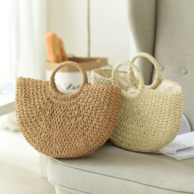 Handmade Straw Women’s Bag Handmade Top Handle Straw Bag - Artisraw main image 3