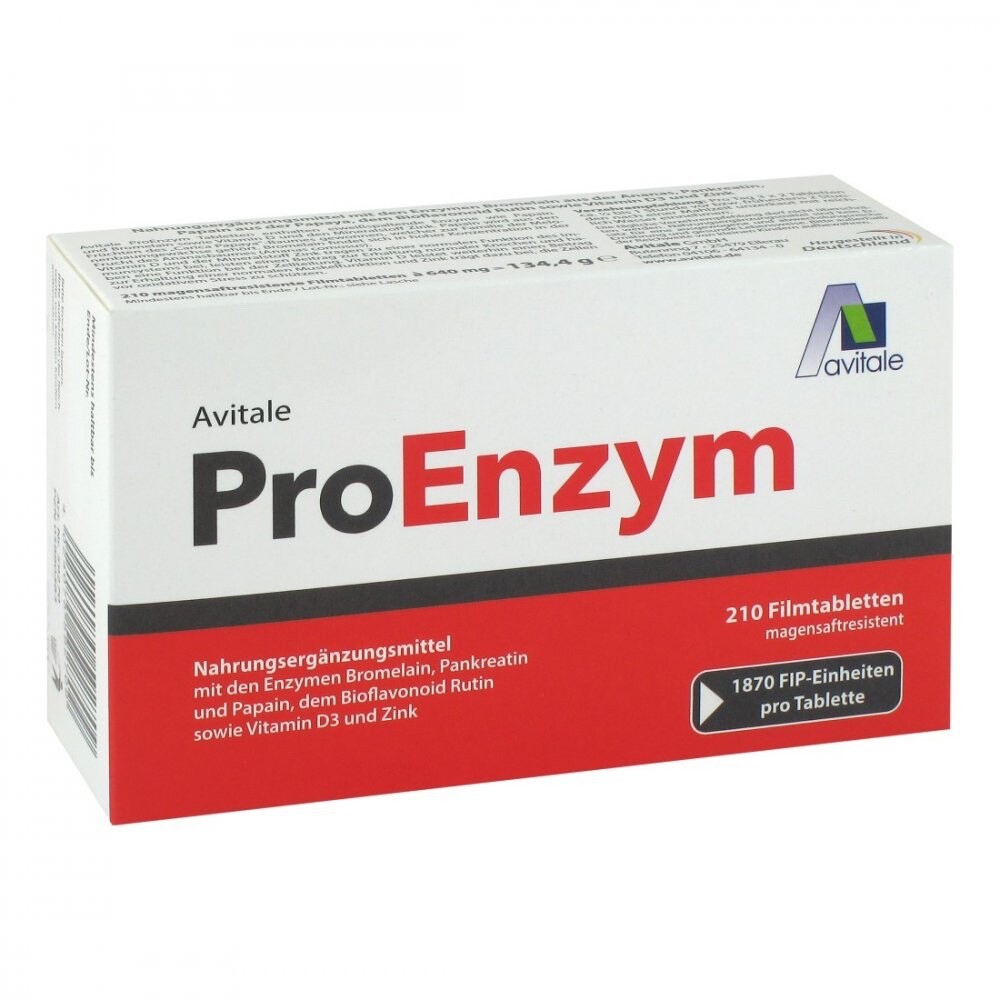 Proenzym magensaftresistente Tabletten 210 St magensaftresistent - Bild 2