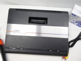 Atari 7800 Video Game Console EXPANSION INTERFACE AV Modded Seller Reconditioned