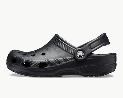 Crocs classics for men and women Comfortable slip-on shoes - Black, 2 Sizes