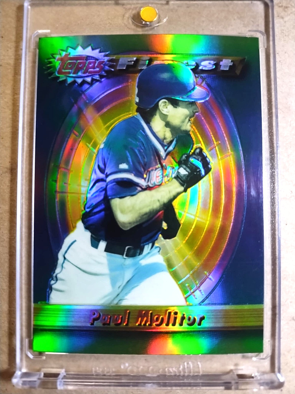 1994 Paul Molitor Topps Finest Refractor #239 Finest Moment MINT 🔥🔥🔥