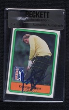 BAS 1981 Donruss Golf Stars George Burns #7 Seal of Authenticity Auto ur8