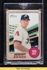 2017 Topps Heritage Minor League Edition Topps Vault 1/1 Anthony Banda #57 9hx