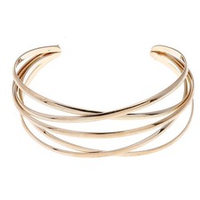 Golden Iron Bracelet Stylish Hand Chain Elegant Wrist Ornament for Party