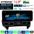 14.9" 2K Nano Screen Android Screen For Benz M GL Class W166 CarPlay Stereo 4G