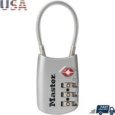 TSA Approved Combination Travel Lock Luggage Backpack Tent Tool Chest Security