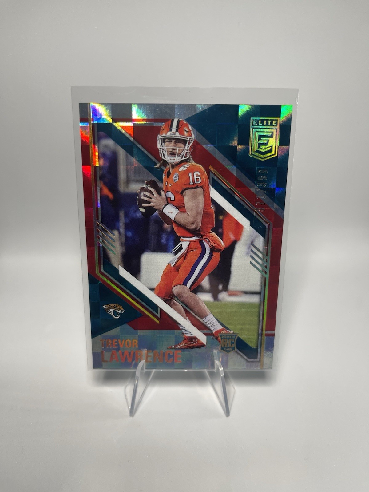 2021 Panini Donruss Elite Red /399 Trevor Lawrence #101 Rookie RC SP