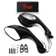 Motorcycle Mirrors With Turn Signals Compatible with YZF R1 R1M R1S 2015-2024
