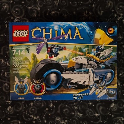 LEGO Legends of Chima: Eglor's Twin Bike 70007 New Sealed Retired