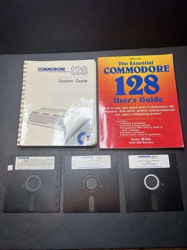 Commodore 128 System Guide User Guide, Operating Disks