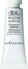Winsor & Newton Designer's Gouache 14ml Tube - Vibrant Permanent White
