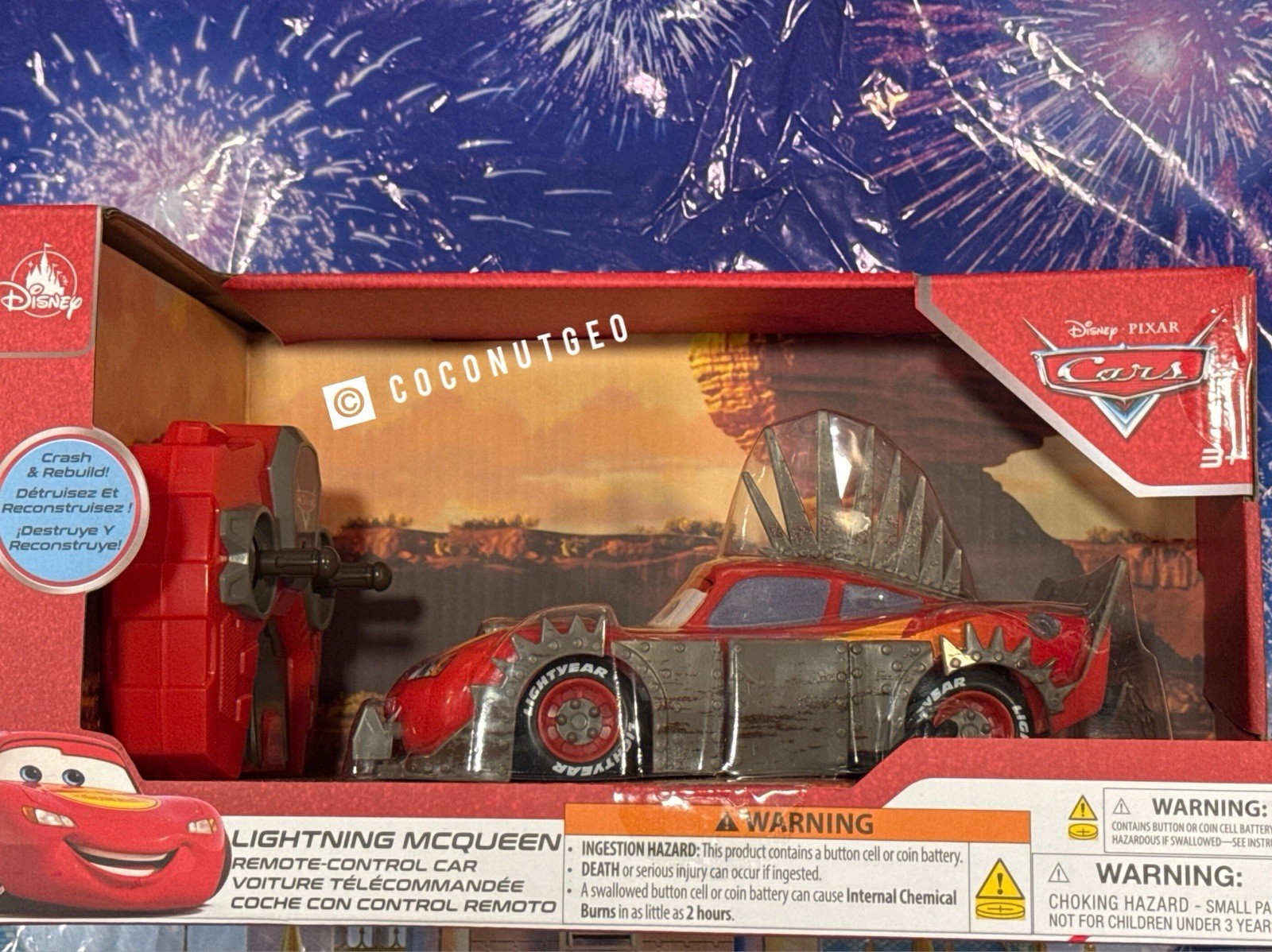 S Lightning Mcqueen Rc Remote Control Car Vehicle 2.4 Ghz💥