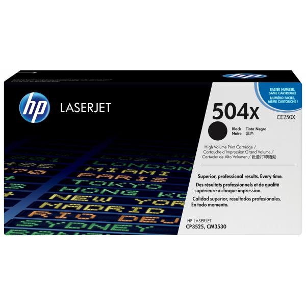 ORIGINALE HP toner nero CE250X 504X 10500 pagine - Immagine 2