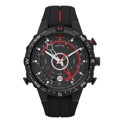 Timex Herren Intelligent Quarz I-Control Gezeiten Temp Kompass Uhr T2N720