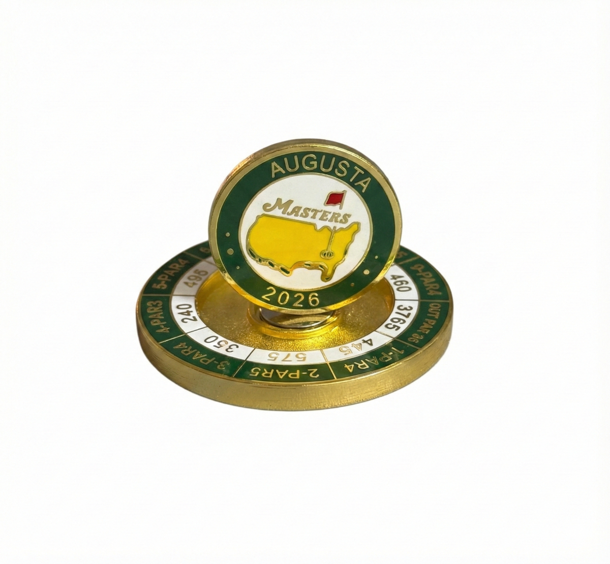 2026 Masters Tournament Magnetic Coin and 2 Sided Ball Marker