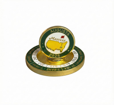 2026 Masters Tournament Magnetic Coin and 2 Sided Ball Marker