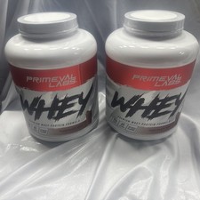 Primeval Labs Whey Protein Two 5lb Tubs Must Sell Now - 120 Days to Best By Date 13.00 per gallon