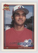 1991 Topps Factory Set Collector's Edition (Tiffany) Dave Martinez #24 0j0