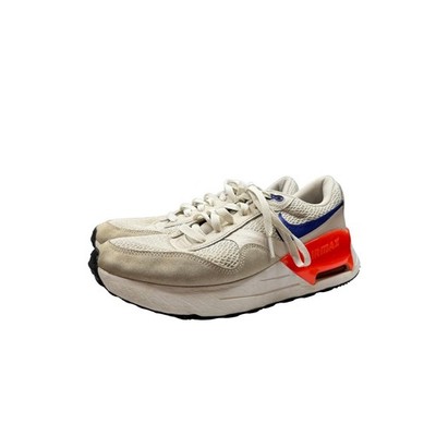 Nike Air Max SYSTM Mens Sail Blue Bright Crimson Sneakers DM9538-101 Size 10