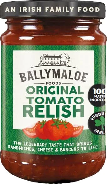 Ballymaloe Irish Relish 11 Ounce Made with Tomatoes and Spices Perfect for Co...