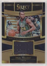 2018-19 Panini Select Throwback Memorabilia Copper Prizm 48/49 Paul Millsap gn1