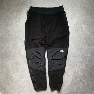 Vintage 90s The North Face Fleece Denali Zip Off Pants Men s Size Large Black