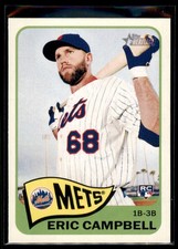 2014 Topps Heritage High Number Eric Campbell RC #H588 New York Mets