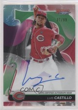 2020 Bowman's Best of Green Refractor 37/99 Luis Castillo #B20-LC Auto 0cc9