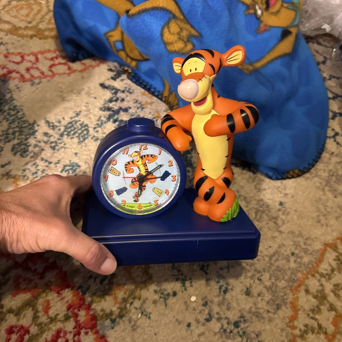 【デッドストック】ディズニータイムウォークス/目覚まし/ティガー/クォーツ/ Tigger Disney Clocks & Radios (1968-Now) for sale | eBay