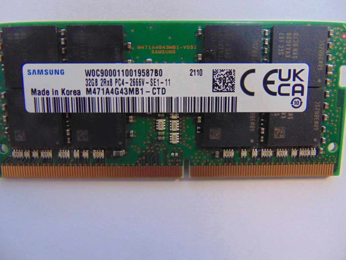Las mejores ofertas en Samsung PC4-21300 (DDR4-2666) Memoria SDRAM