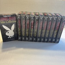 Set of 12 Play Boy Playmate profile VHS January-December