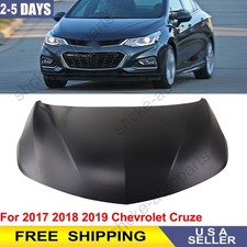 For 2017 2018 2019 Chevrolet Cruze Hood Panel Hatchback Sedan Primed Black For 2017 2018 2019 Chevrolet Cruze Hood Panel Hatchback Sedan Primed Black