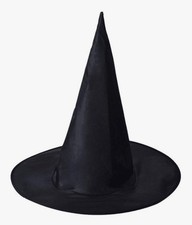 Adults Halloween Black Witches Hat Witch Cosplay Party Costume Props Accessory