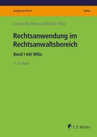 Rechtsanwendung Im Rechtsanwaltsbereich Band I Mit Wiso Laura Hoffmann (U. A.)
