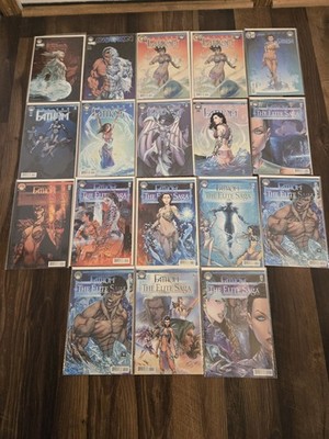 Michael Turners Fathom Comic Book Lot - The Elite Saga, All New, Aspen