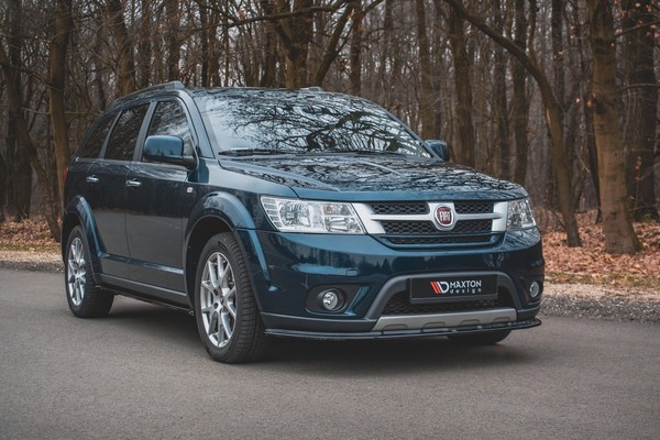 Maxton Design Frontlippe Passend FüR Fiat Freemont Schwarz Hochglanz-image