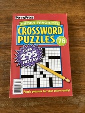 Penny Press Family Favorites Over 295 Crossword Puzzles #76 New - 2025 -
