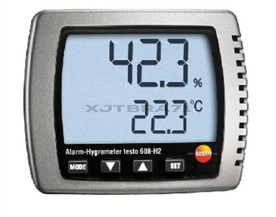 Testo 608-H2 Humidity Dewpoint Temp Hygrometer Dew Point Meter Teste Led Alar st