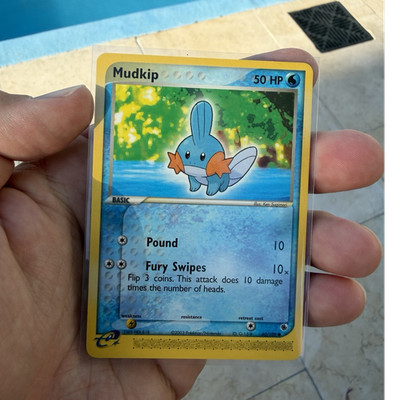 Pokémon TCG Mudkip 60/109 Ruby & Sapphire 50 HP Basic