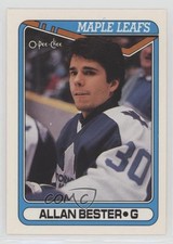 1990-91 O-Pee-Chee Allan Bester #32 0y3