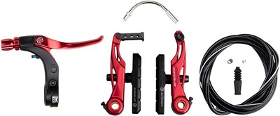 Promax P-1/Click V-Point Linear Pull BMX Brake Kit - 85mm Aluminum with